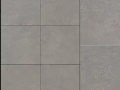 Yurtbay Seramik Cumulus Grey 800x800 3D model