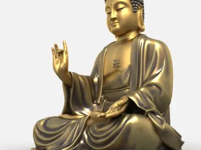 3D Models Buddha Statue 3D model