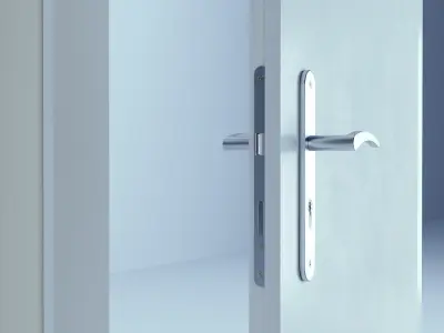 White Door 41 3D model