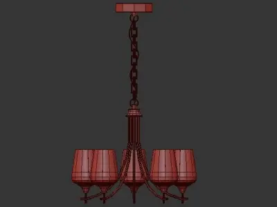 ASHLEY CHANDELIER 3D model