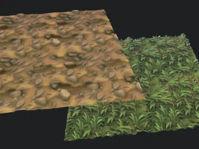 Grass Ground Texture Texture