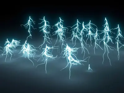 Lightning Pack v31 3D model