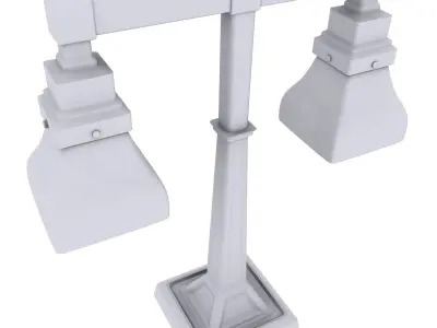 Traditional Lamp 3D model
