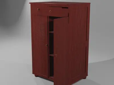 Indoor chest of drawers 3D model