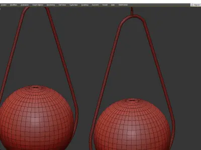 HOOP DROP Low-poly 3D model