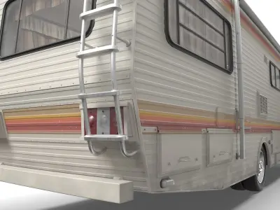  Classic American RV Camper 1980s Style 