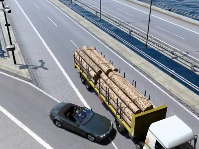 Road Accident   Low-poly 3D model