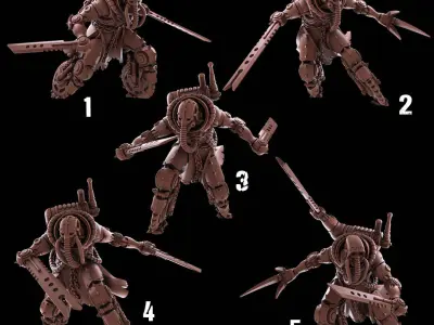 Blade Reapers - Omniforge 3D print model