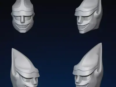 Jet Jaguar Mask 3d Stl File 3D print model