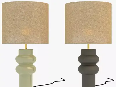 Christine Table Lamp  3D model