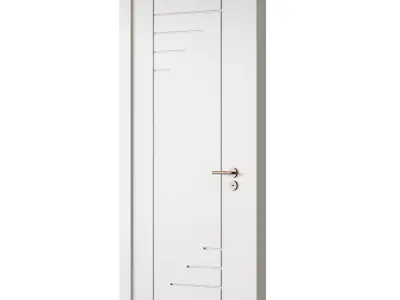 GK 645 Interior Door 3D model
