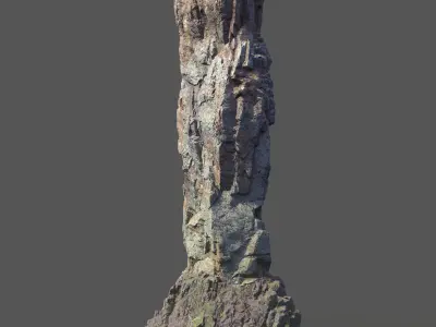 Rock Mountain A1 3D model