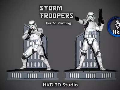 Storm Trooper Fanart - Star Wars 3D print model