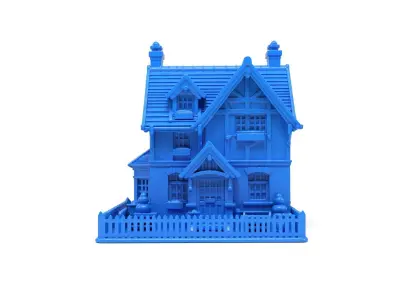 English House 3D print model purchase