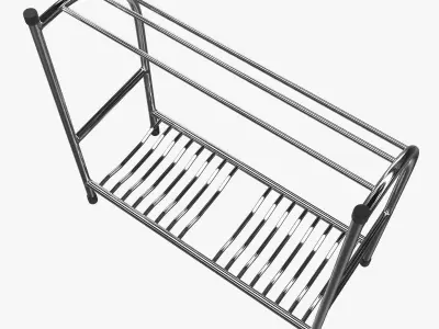 Towel Rack 3D model