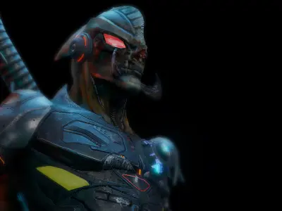 Cyberpunk Characters  3D model