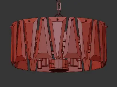 Ruby Crystal 3D model