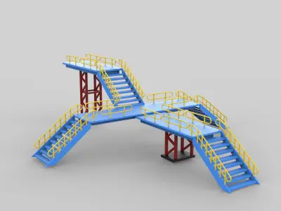 Modular Scaffolding  3D model