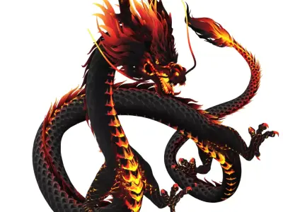 dragon ChineseDragon loong 3D model