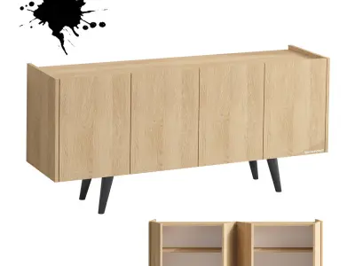 CORONA SCENE 01-Home Lifestyle 3D model