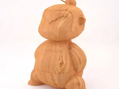 Figure sumo fighter 3D model