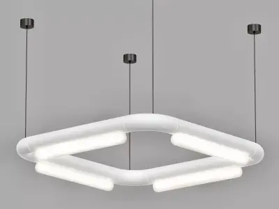 PIPELINE pipe with two holes in it 3D model