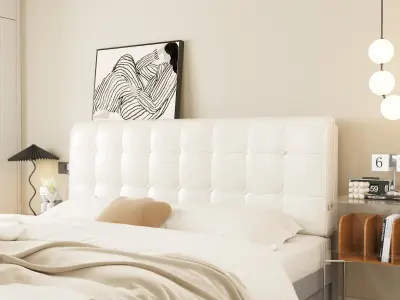 Modern Master Bedroom 3D model