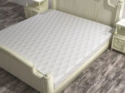 Classic Bed 8K 3D model