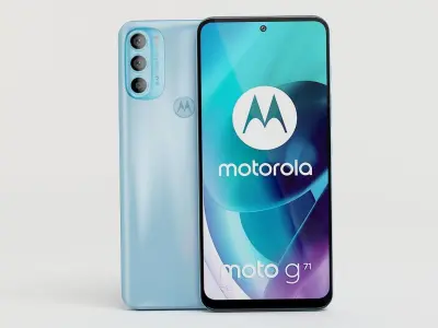 Motorola Moto G71 5G 3D model