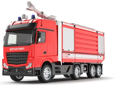  Detailed Ambulance And Fire Truck 