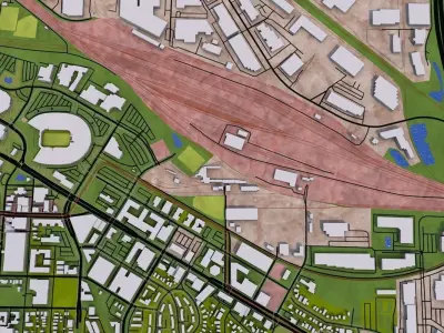 Minneapolis City 3D model