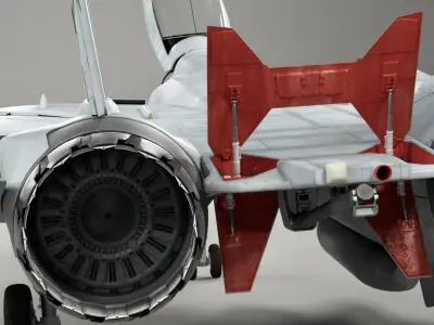  F-14D Super Tomcat Rigged 