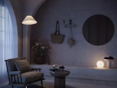 Seating Nook 3D model