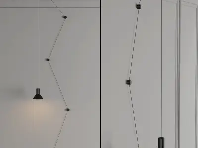 NEURO pendant light 3D model