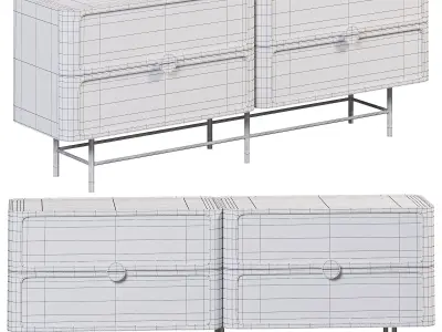 COLE SIDEBOARD 3D model