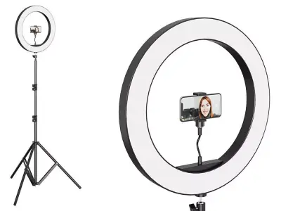 Selfie Lamp BLENDER 3D Model Cycles 3D model