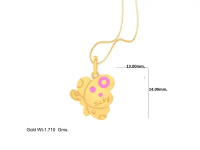 Kids Pendant - 76 3D print model