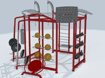 Training Center Machine CT-8100 3D model