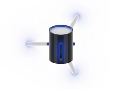 Floor lamp 3D model 37