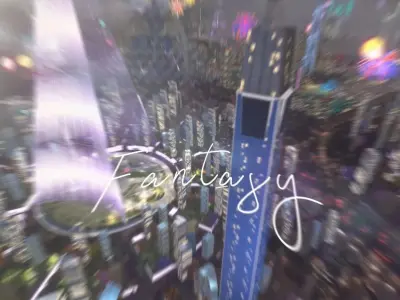 Dubai Creek Tower Low-poly 3D model