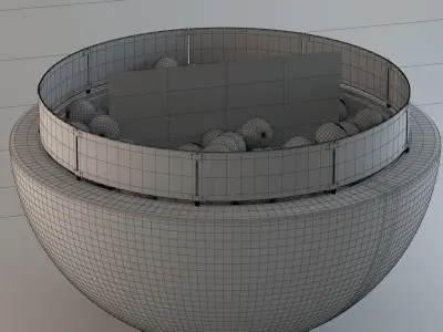 fire temple 3D model