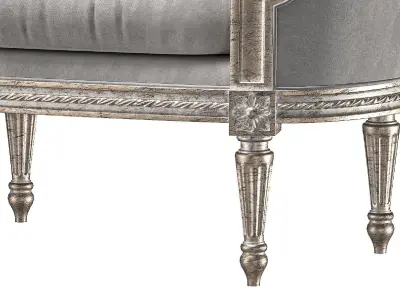 roberto soft bench art 343 3D model