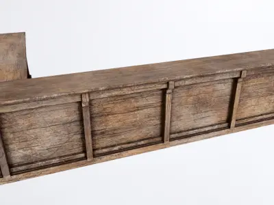 Drinking Pub Bar Low-poly 3D model