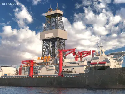  Offshore Drilling Ship 