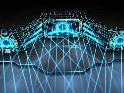 Event Stage 16 Design 3D model