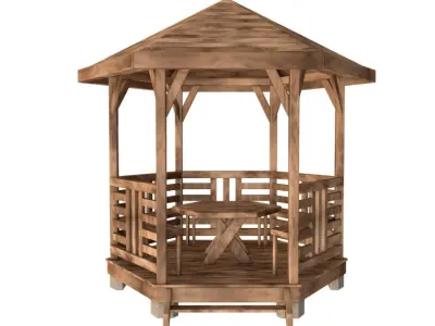 pergola collection 3D model