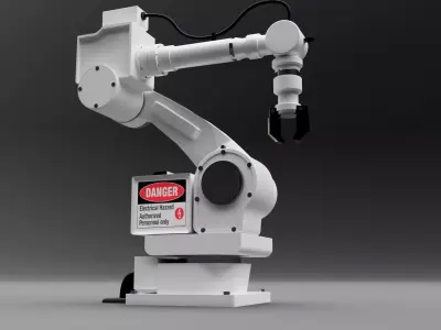 Industrial Robot 3D model