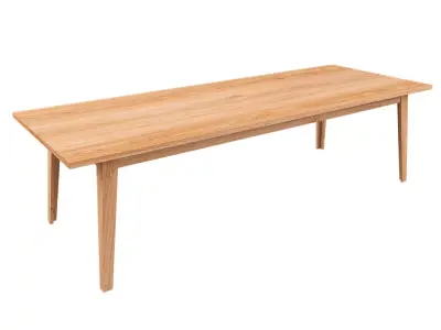 table EMILIA II Naturel 3D model