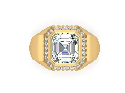 Jewelry ring 372 3D print model