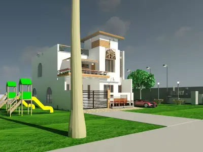 House Rahman 3D model